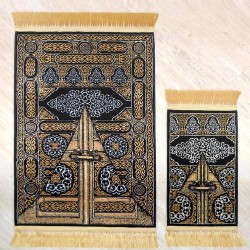 Set of 2 door of the Kaaba prayer mat