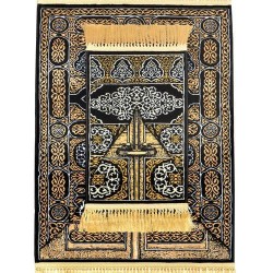Set of 2 door of the Kaaba prayer mat