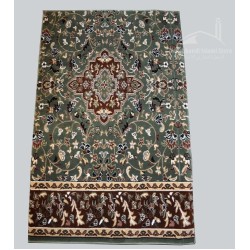 Beautiful Pattern New Islamic Green Prayer Rug Premium Quality Large Size