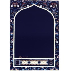 Makkah imam prayer mat - Dark Blue color
