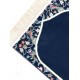 Makkah imam prayer mat - Dark Blue color