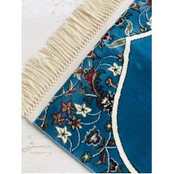 Makkah imam prayer mat - Light Blue color