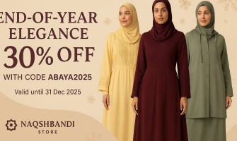 End-of-Year Elegance — 30% Off Luxury Abayas & Modest Coats | Naqshbandi Store