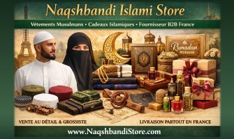 Naqshbandi Islami Store – Fournisseur de Vêtements Musulmans, Cadeaux Islamiques & Articles Spirituels en France