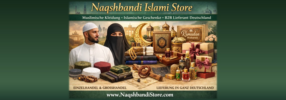 Naqshbandi Islami Store Deutschland – Muslimische Kleidung, Islamische Geschenke & B2B Lieferant