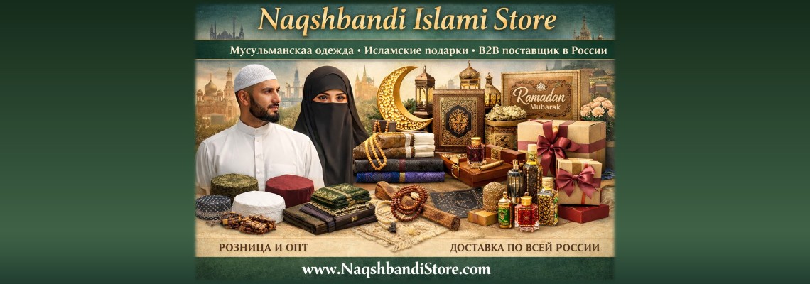 Naqshbandi Islami Store – Мусульманская одежда, Исламские подарки и B2B поставщик в России