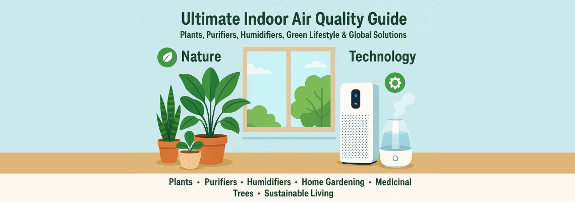 Ultimate Indoor Air Quality Guide — Clean Air at Home, Office & Community