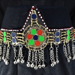 Muslim Women Traditional Cap Matching Jewelry