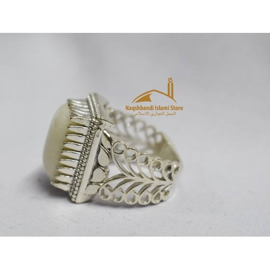 Special Marble Rectangle Shape Ring made with Riyyaz ul Jannah Floor