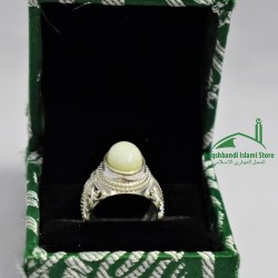 Special Marble Circle Ring – Crafted from Riyaz ul Jannah Floor Marble | Masjid al-Nabawi Relic