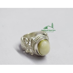 Special Marble Circle Ring – Crafted from Riyaz ul Jannah Floor Marble | Masjid al-Nabawi Relic