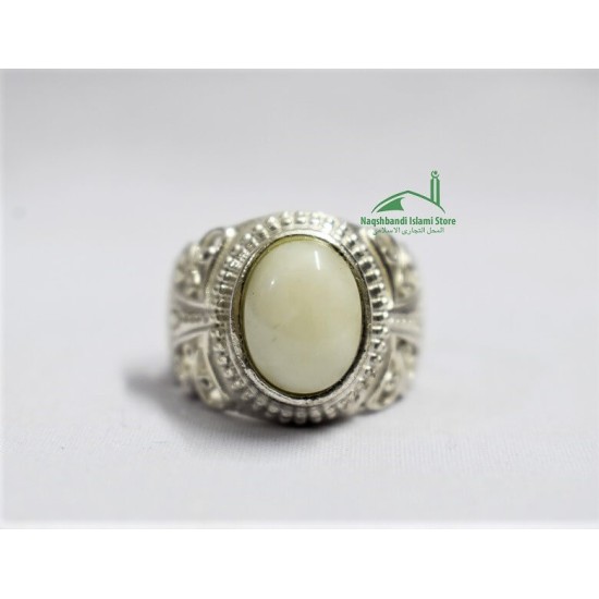 Special Marble Circle Shape Ring made with Riyyaz ul Jannah Floor