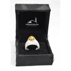 Special Ring made from Kaaba Stone Hijr-e-Maryam حجر مریم