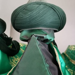 Authentic Hazrat Omer Turbesi Shrine Turban | Sacred Islamic Artifact
