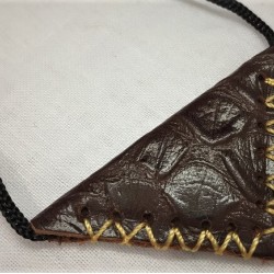 Brown Leather Taweez