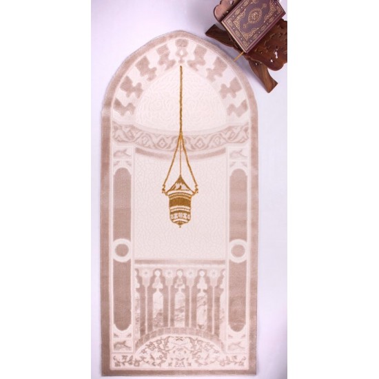 Al Rawda Lantern Prayer Rug