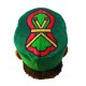 Kufi Nalain Dark Green Mawlid Hat