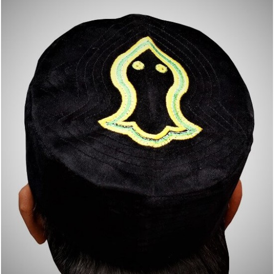 Kufi Nalain Cap Black Kufi Hat