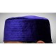 Kufi Nalain Cap Purple Sufi Muslim Hat