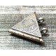 Triangle Silver Locket for Taweez