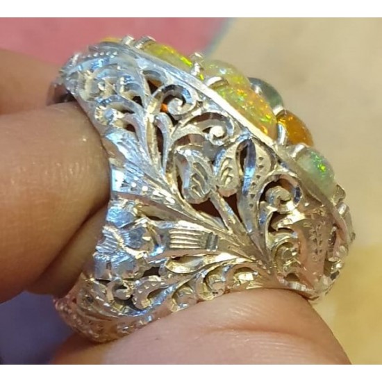 Mughal Emperor Ring Antique Handmade