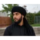 Black Turban Cloth for Imama and Dastar – Traditional Cotton Islamic Headwear Fabric
