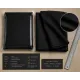 Black Turban Cloth for Imama and Dastar – Traditional Cotton Islamic Headwear Fabric
