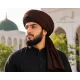 Brown Turban Cloth for Imama and Dastar – Traditional Cotton Islamic Headwear Fabric