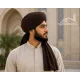 Brown Turban Cloth for Imama and Dastar – Traditional Cotton Islamic Headwear Fabric