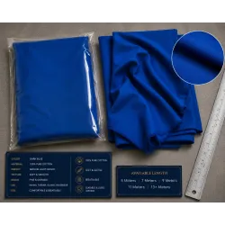 Dark Blue Turban Cloth for Imama and Dastar – Traditional Cotton Islamic Headwear Fabric