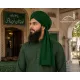 Dark Green Turban Cloth for Imama and Dastar – Traditional Islamic Cotton Fabric