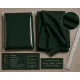 Dark Green Turban Cloth for Imama and Dastar – Traditional Islamic Cotton Fabric