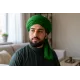 Green Turban Cloth for Imama and Dastar – Traditional Islamic Cotton Fabric