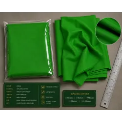 Green Turban Cloth for Imama and Dastar – Traditional Islamic Cotton Fabric