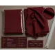 Maroon Turban Cloth for Imama and Dastar – Traditional Islamic Cotton Fabric