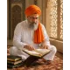 Orange Turban Cloth for Imama and Dastar – Traditional Islamic Cotton Fabric