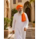 Orange Turban Cloth for Imama and Dastar – Traditional Islamic Cotton Fabric