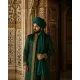 Sea Green Turban Cloth for Imama and Dastar – Traditional Islamic Cotton Fabric