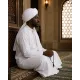 White Turban Cloth for Imama and Dastar – Traditional Islamic Cotton Fabric