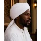 White Turban Cloth for Imama and Dastar – Traditional Islamic Cotton Fabric