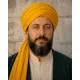 Yellow Turban Cloth for Imama and Dastar – Traditional Islamic Cotton Fabric
