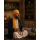 Yellow Turban Cloth for Imama and Dastar – Traditional Islamic Cotton Fabric