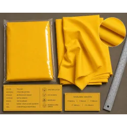 Yellow Turban Cloth for Imama and Dastar – Traditional Islamic Cotton Fabric