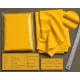 Yellow Turban Cloth for Imama and Dastar – Traditional Islamic Cotton Fabric